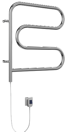 Электро 25 F-обр 500х500 поворотный Полотенцесушитель  TERMINUS Южно-Сахалинск - фото 1
